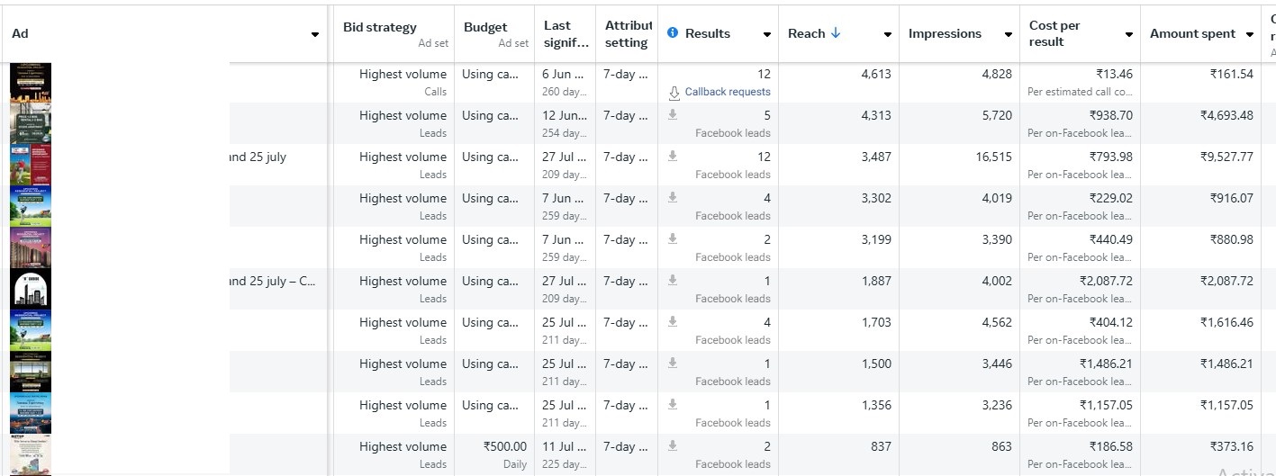 Image gallery marquee